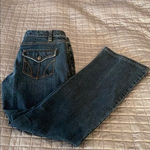 Loft Slim Boot Jeans Flap Pocket size 8